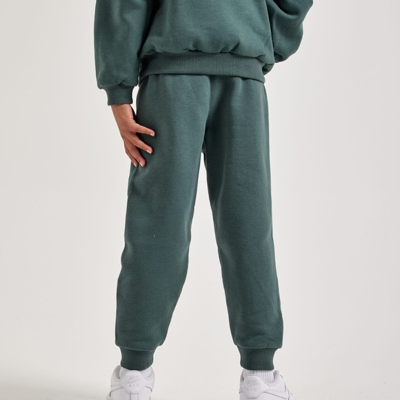 Nike  Futura Green Fleece Joggers with Swoosh - Picture 2 of 5